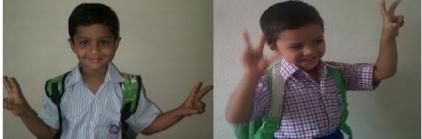 World, My Son(s) Starts School Today